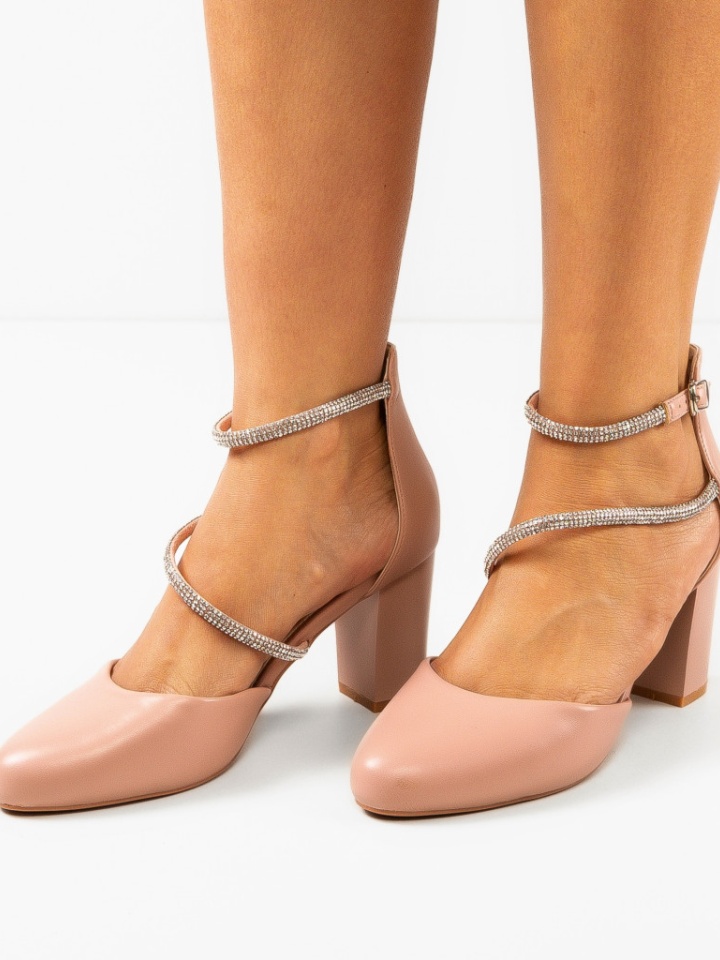 Pantofi cu toc Lyzya Negre 2