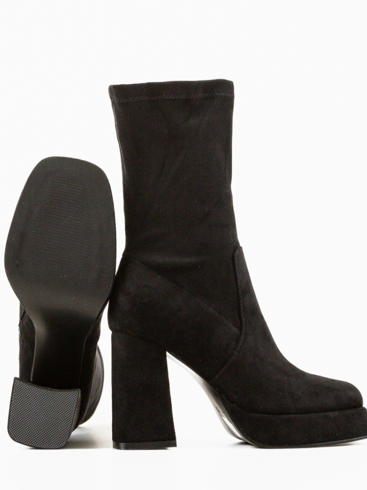 Botine dama Crely Negre