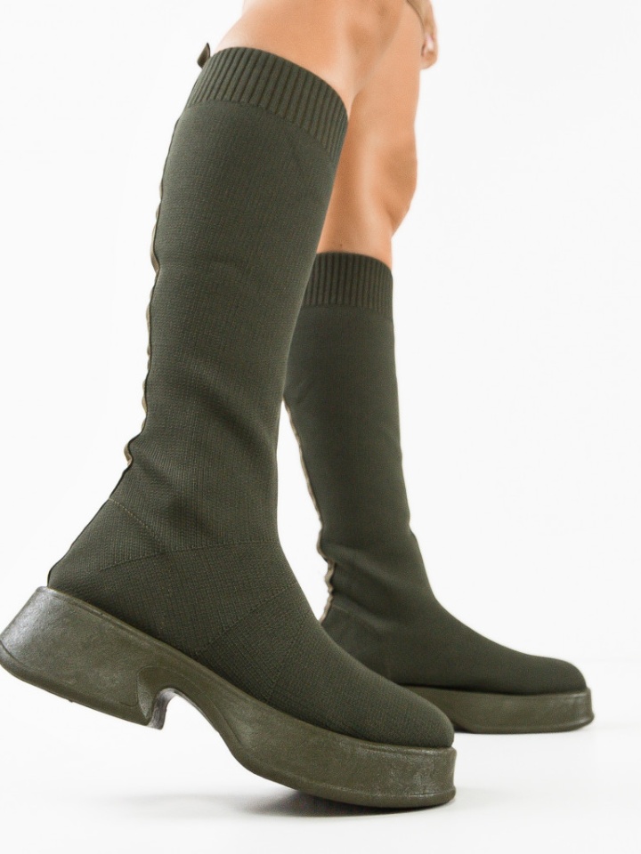 Cizme dama Meritite Bej