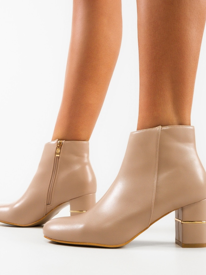 Botine dama Murray Bej