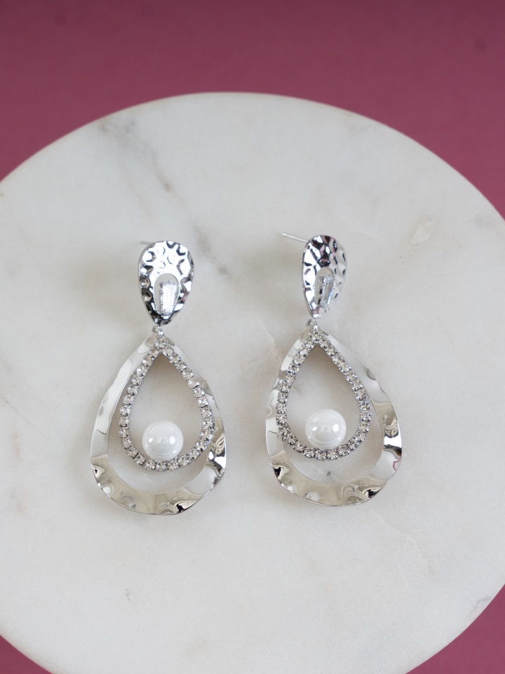 Cercei Bynet Argintii