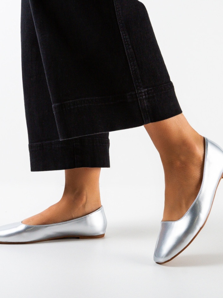 Balerini dama Product Argintii