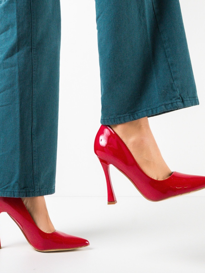 Pantofi cu toc Lindo Bej