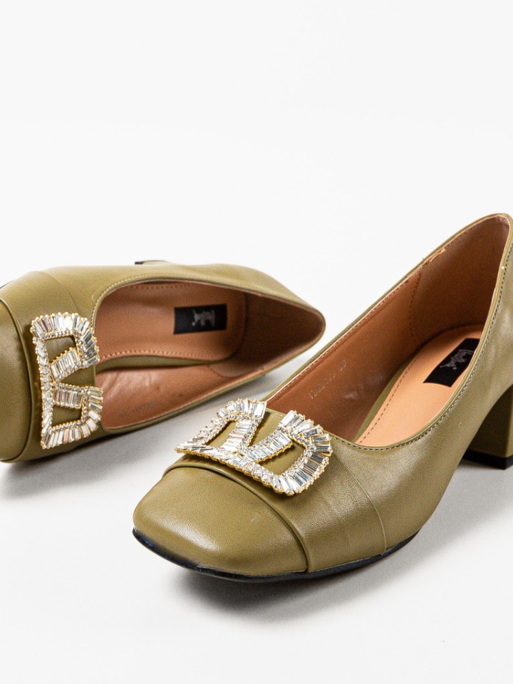 Pantofi dama Strickl Khaki