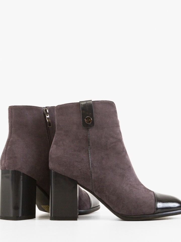 Botine dama Duncan Gri