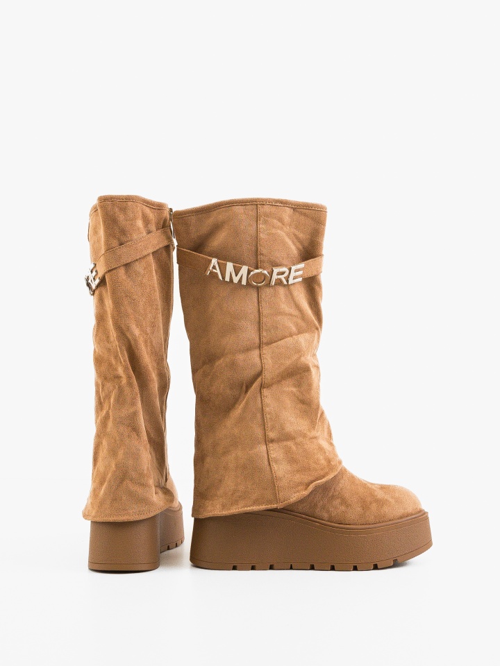Cizme dama Wynne Camel