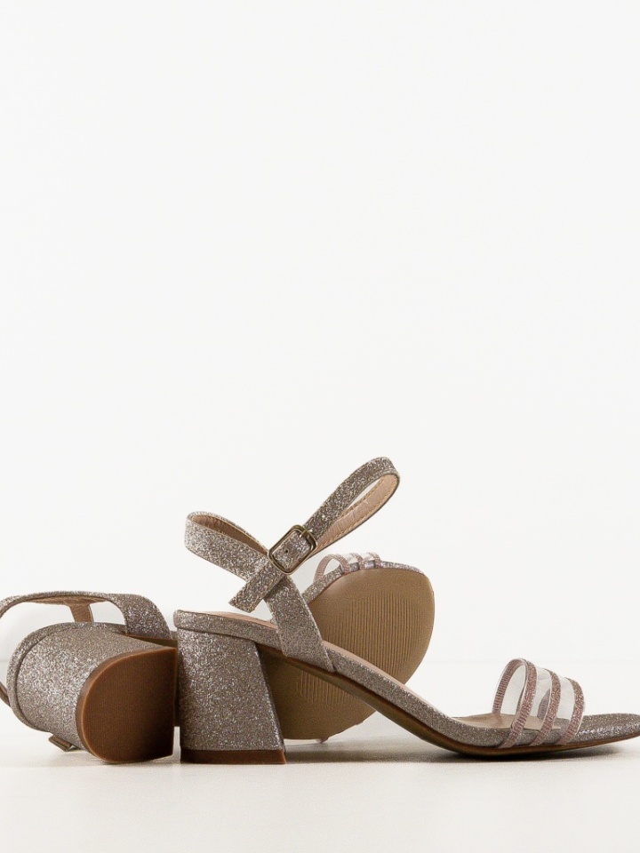 Sandale cu toc Jerey Negre