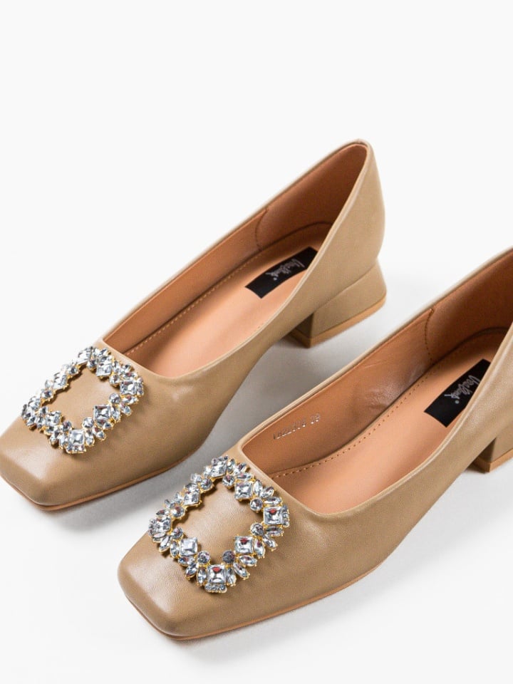 Pantofi dama Christopher Bej