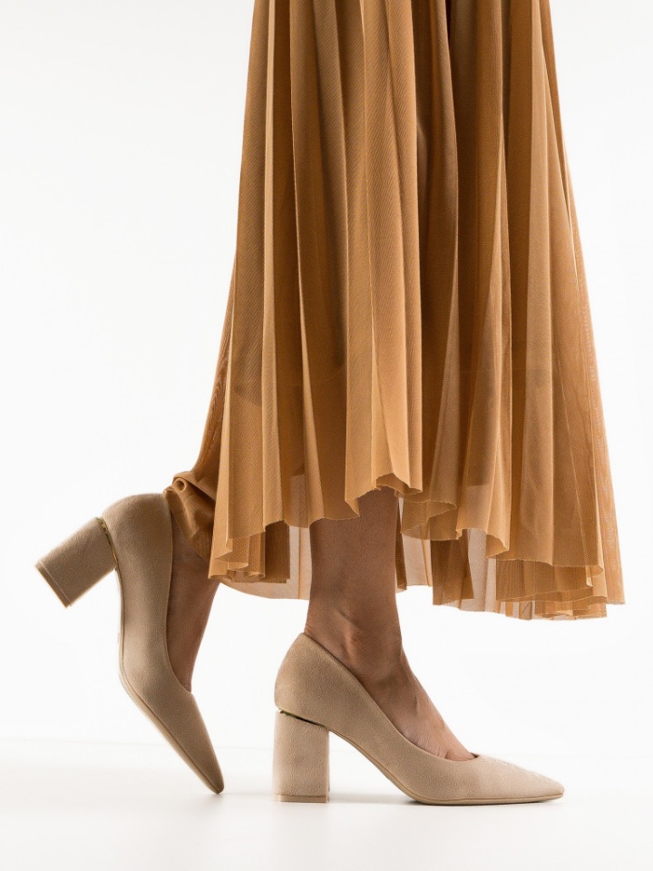 Pantofi dama Isar Bej 2