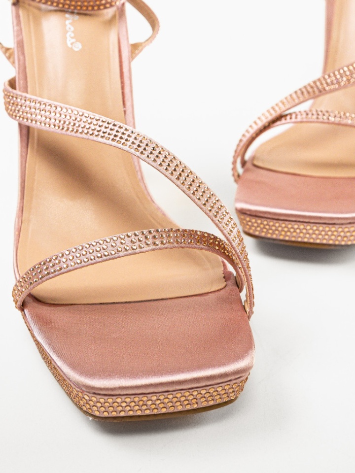 Sandale cu toc Jian Bej 2