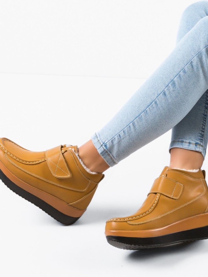 Pantofi Casual Jistry Camel