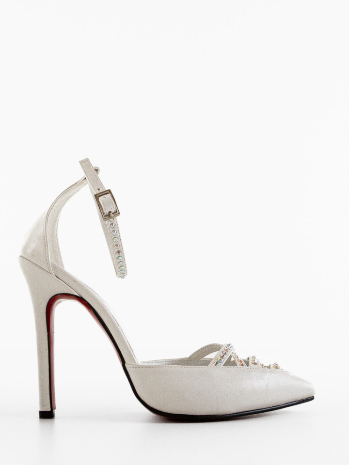 Pantofi dama Alchonya Bej