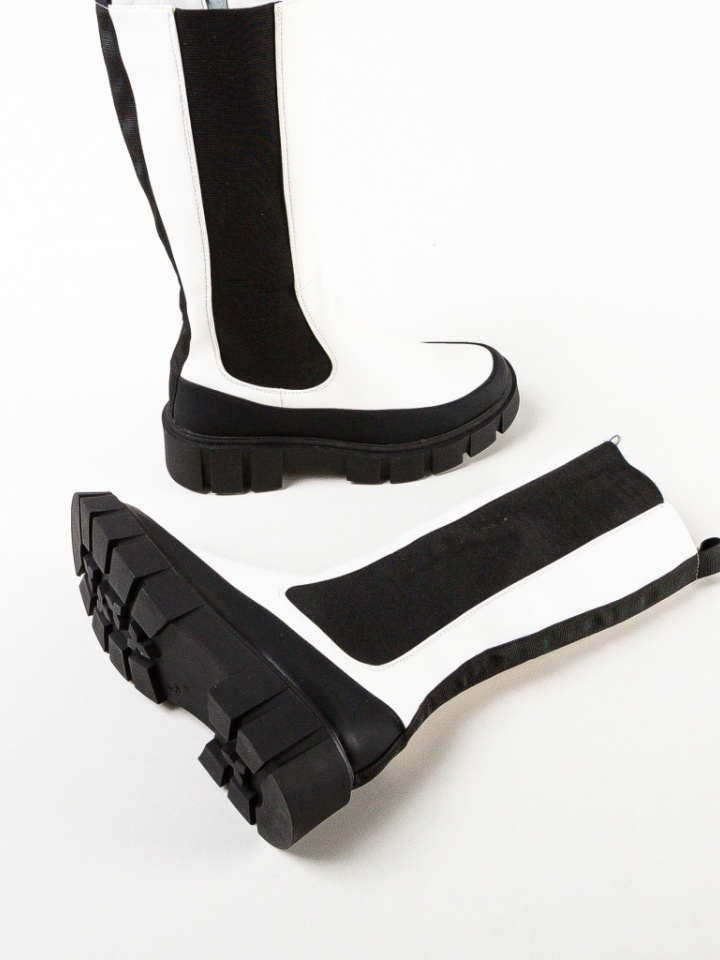 Cizme dama Caoimhe Albe