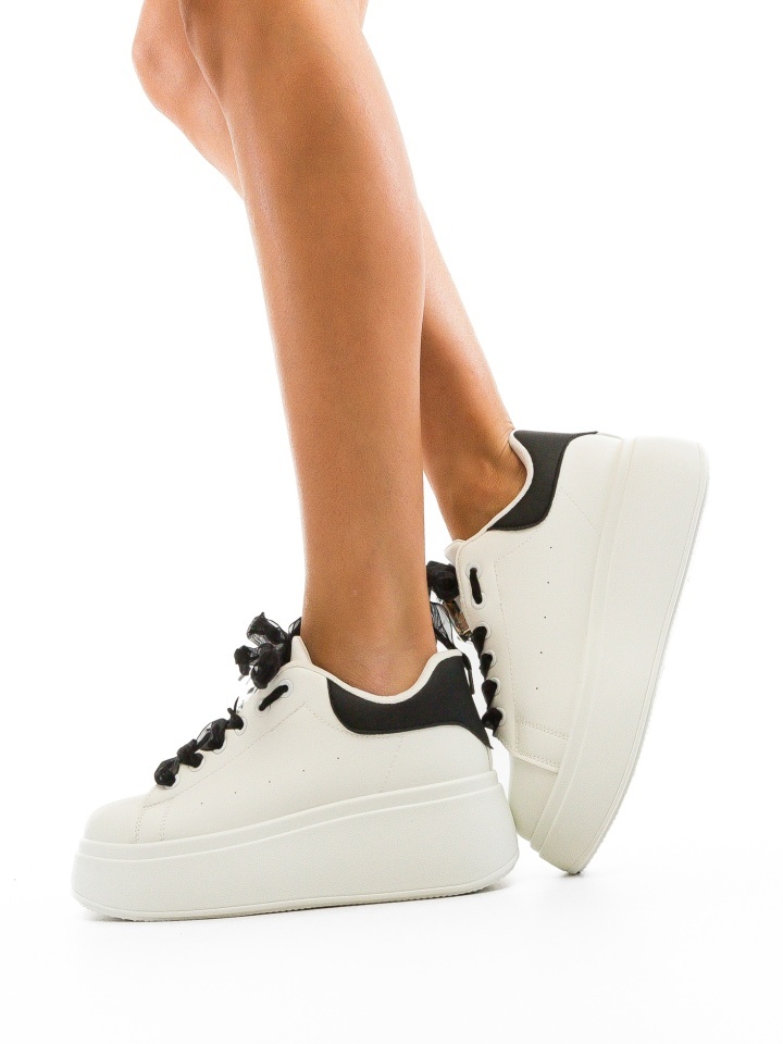 Sneakers dama Rhiann Argintii