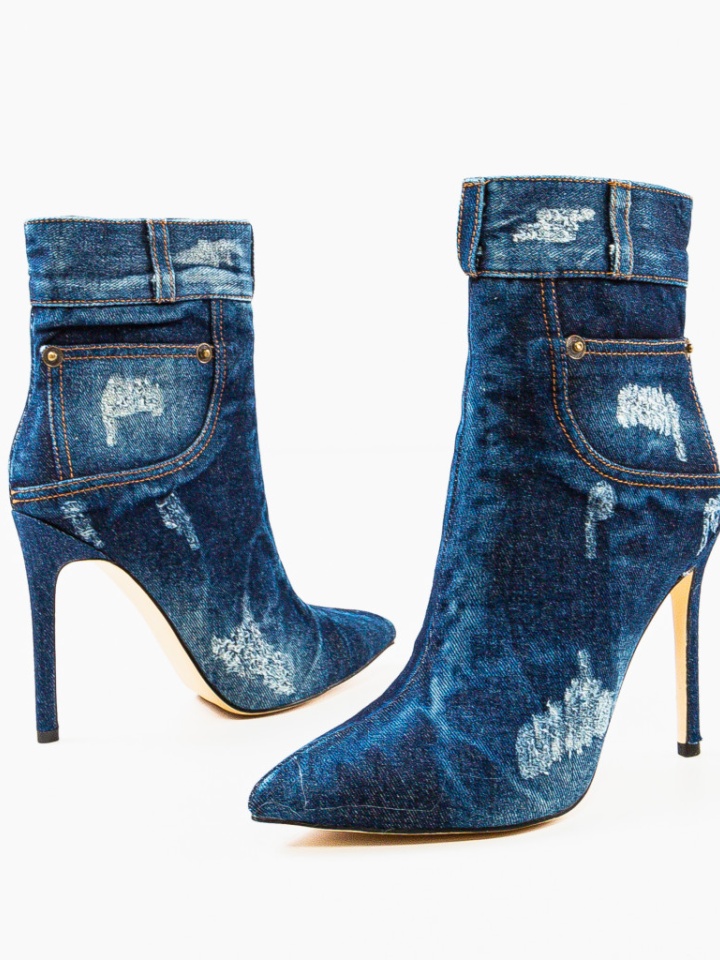 Botine dama Sharkbay Negre