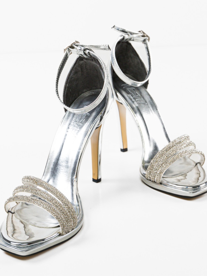 Sandale cu toc Geamelya Negri 2