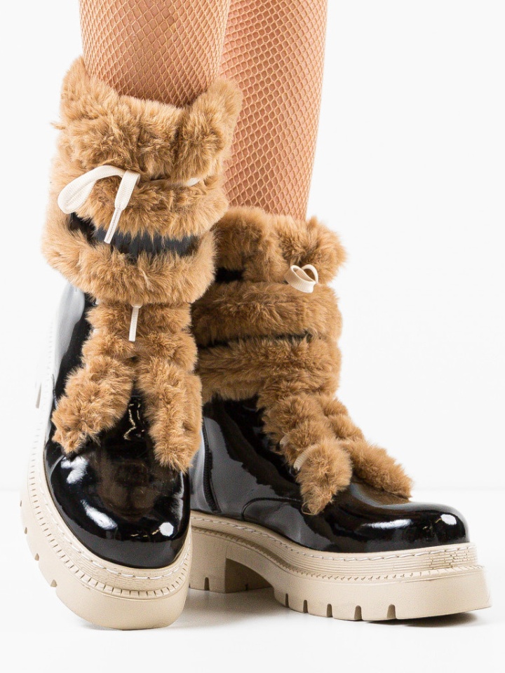 Ghete dama Balanced Negre 4