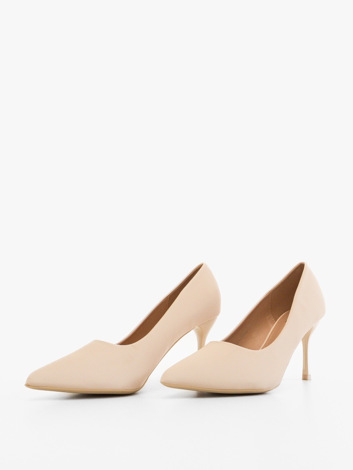 Pantofi stiletto dama Kas Nude