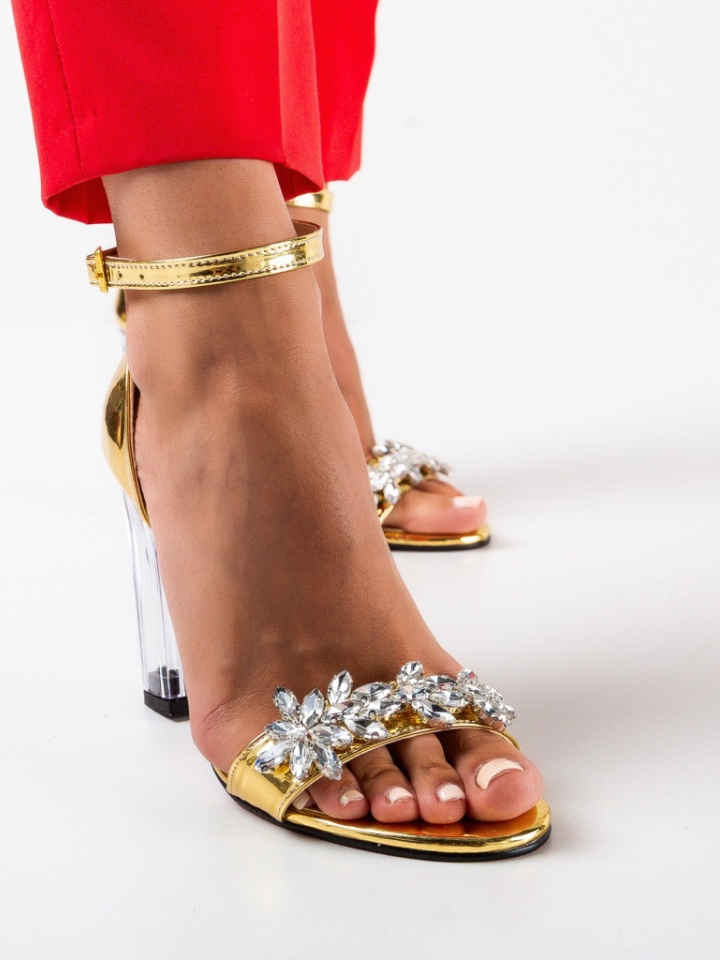 Sandale dama Afrety Aurii