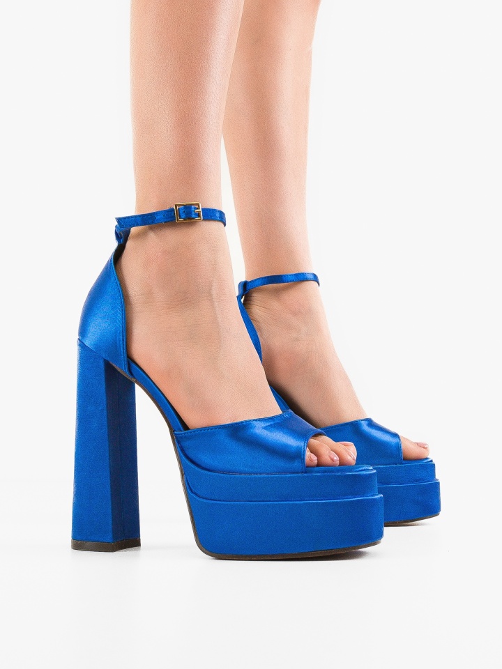 Sandale cu toc Haynes Negre