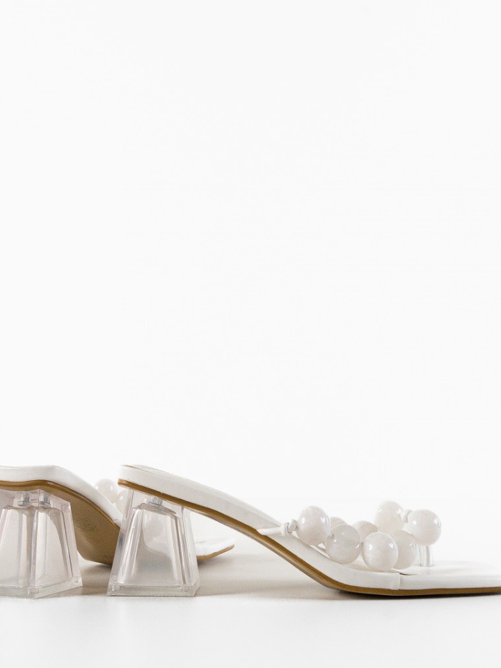 Saboti cu toc Champ Roz