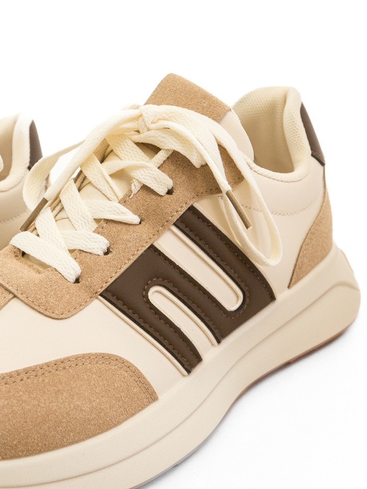 Sneakers dama Bahman Khaki