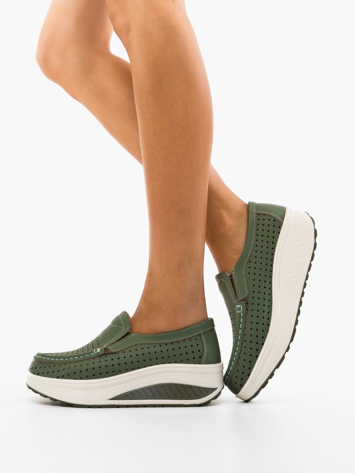 Pantofi Casual Bicaz Verzi