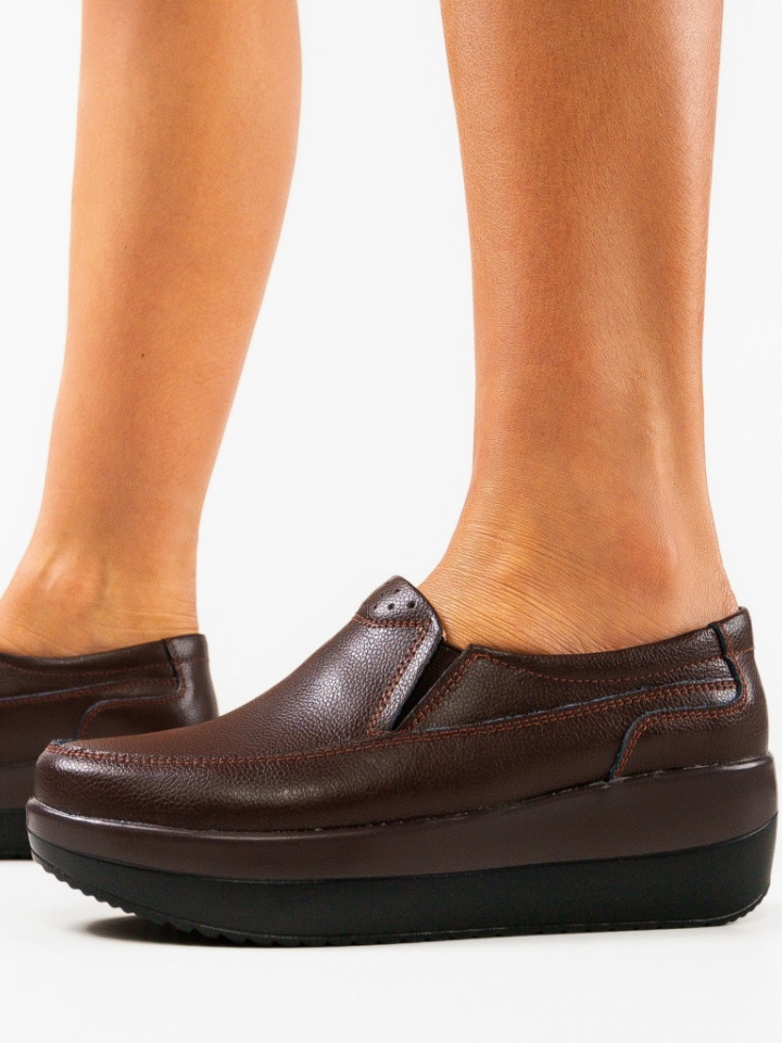 Pantofi Casul Freeman Camel 2