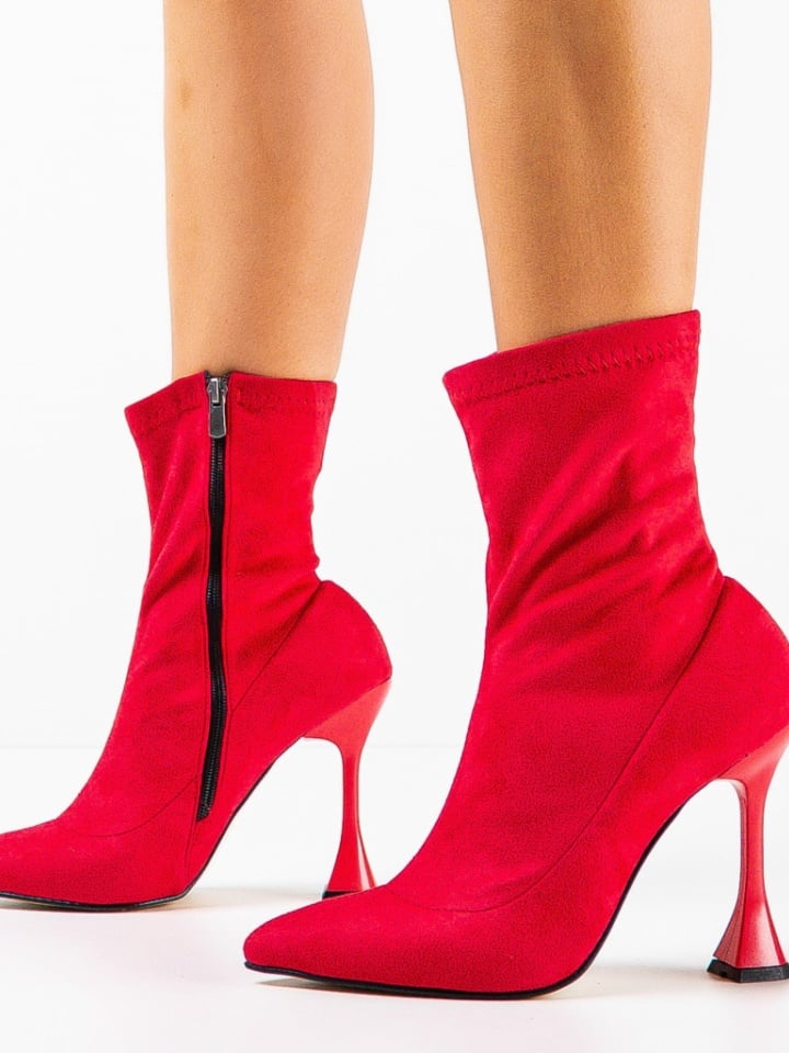 Botine dama Meda Rosii