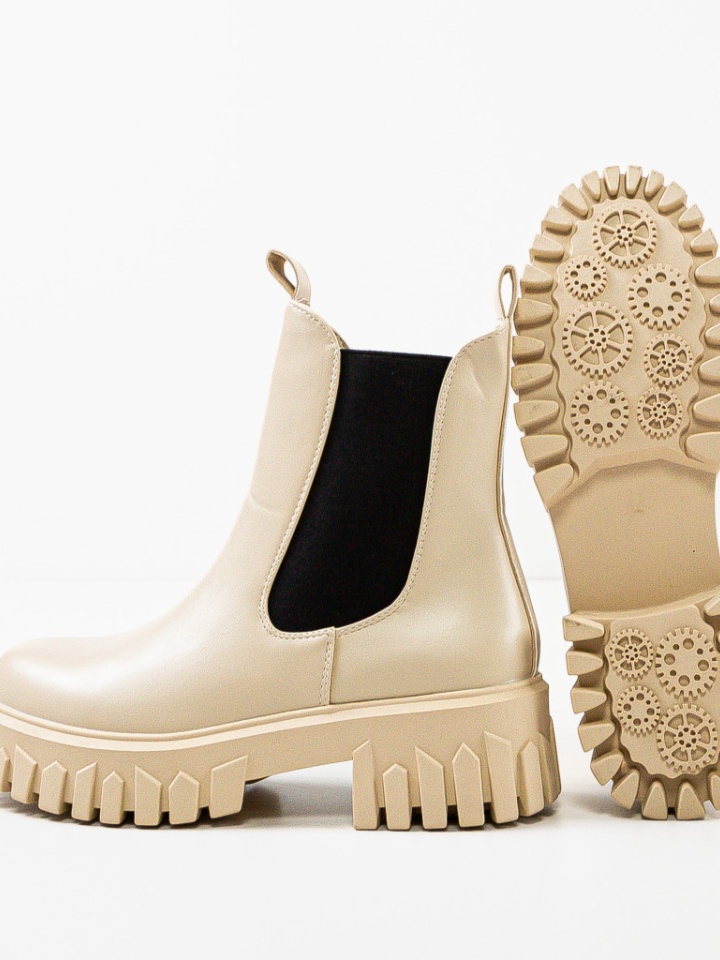 Ghete dama Poppy Albe