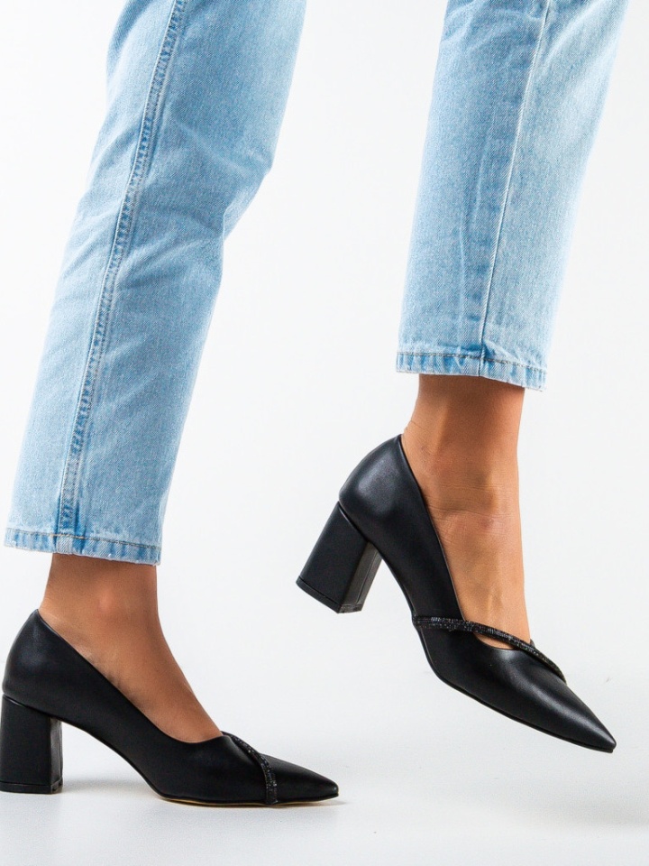 Pantofi dama Lewis Negre 2