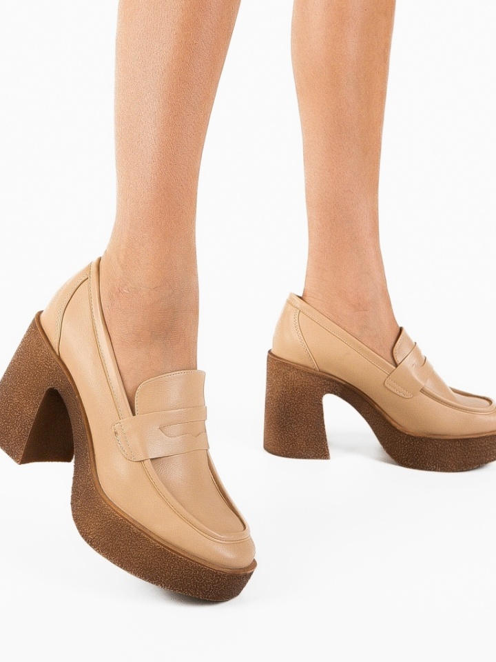 Pantofi dama Socheat Bej