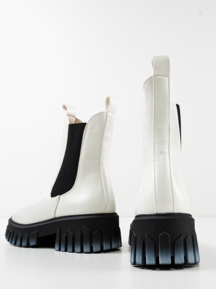 Ghete dama Poppy Albe