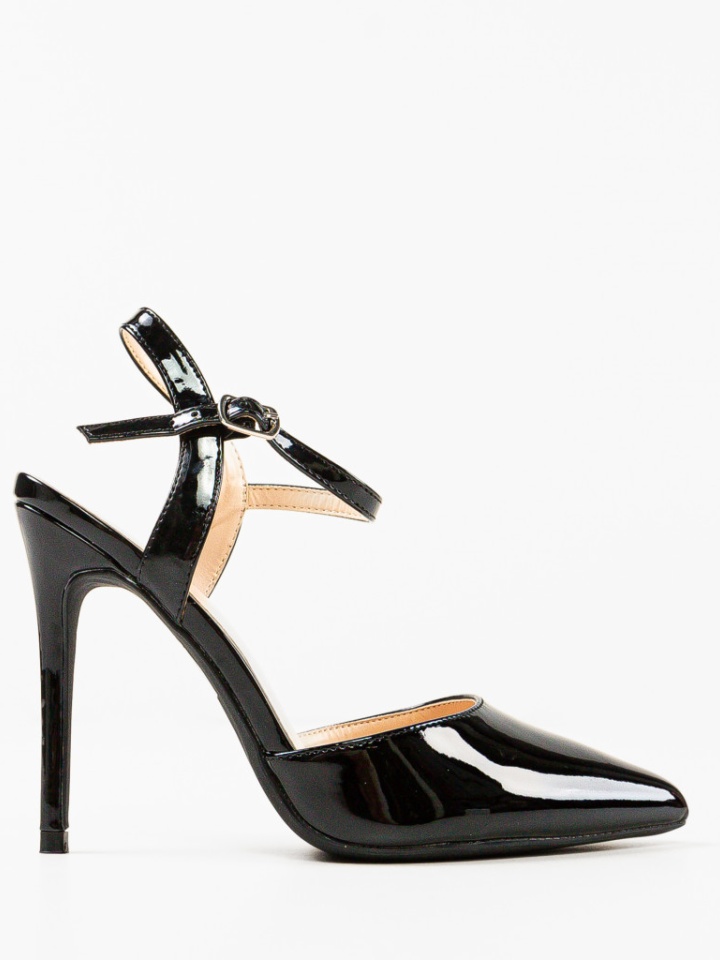 Pantofi cu toc Sambyal Albi