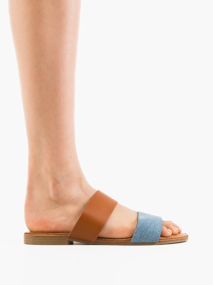 Papuci dama Leena Albastri