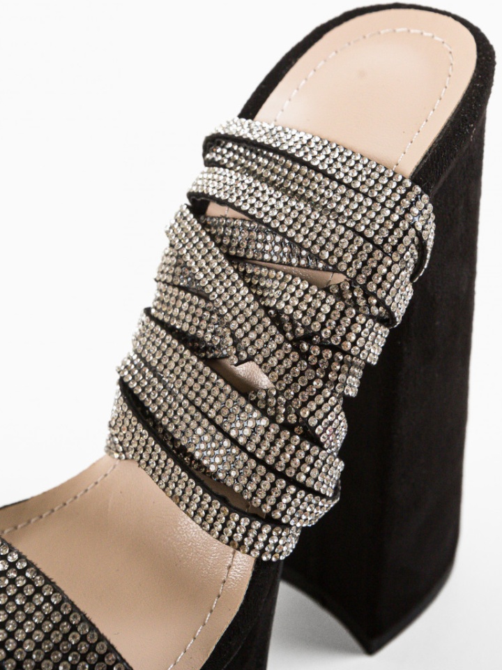 Sandale dama Strap Negre 2