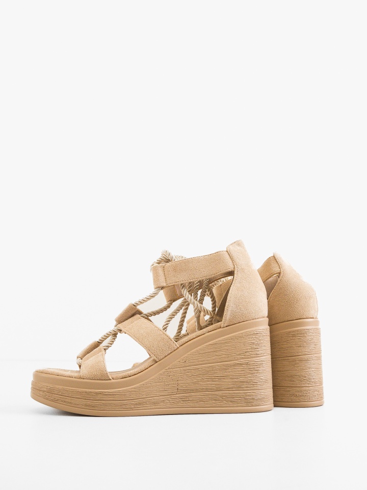 Platforme dama Esmee Bej