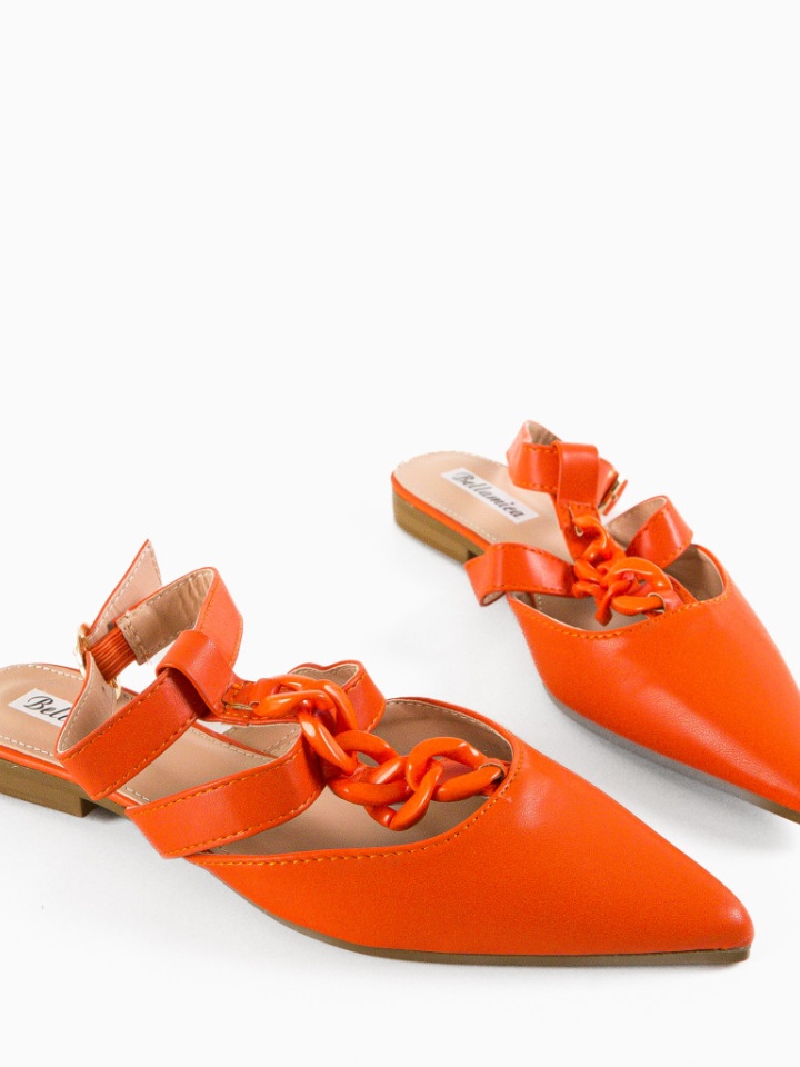 Balerini dama Floor Portocalii