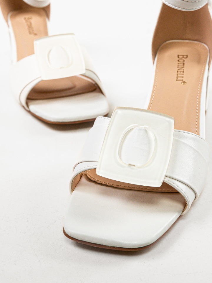 Sandale cu toc Pokazaha Galbene