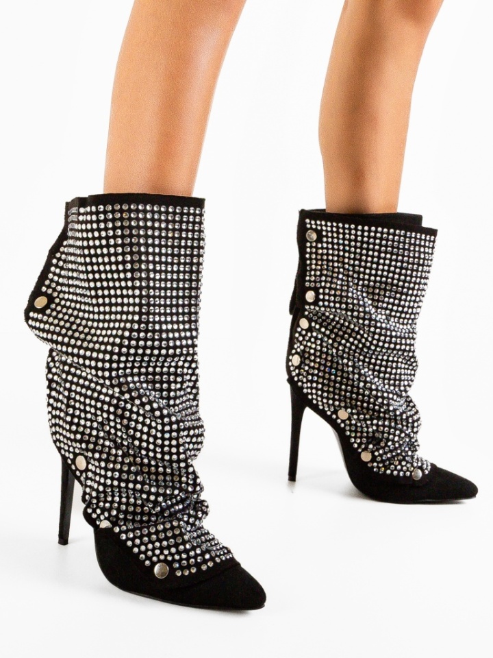 Botine dama Molotow Negre