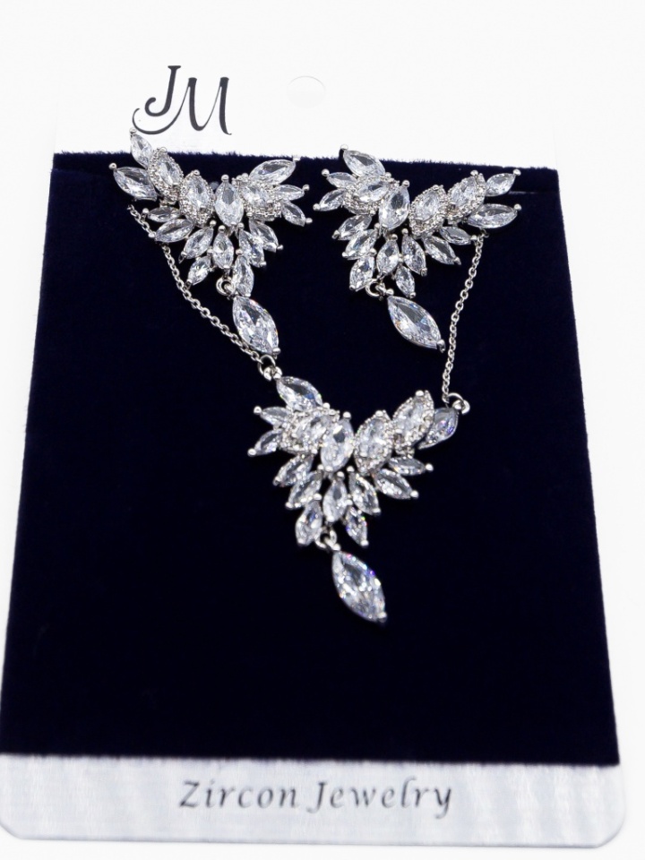 Set bijuterii Edmondo Argintiu