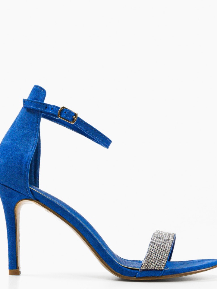 Sandale cu toc Kandrev Fuchsia