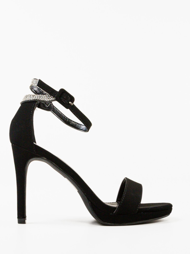 Sandale cu toc Loki Negre