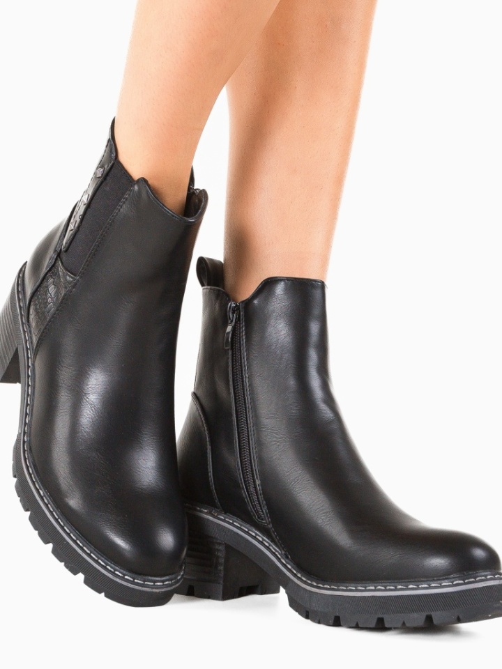 Botine dama Fulton Negre