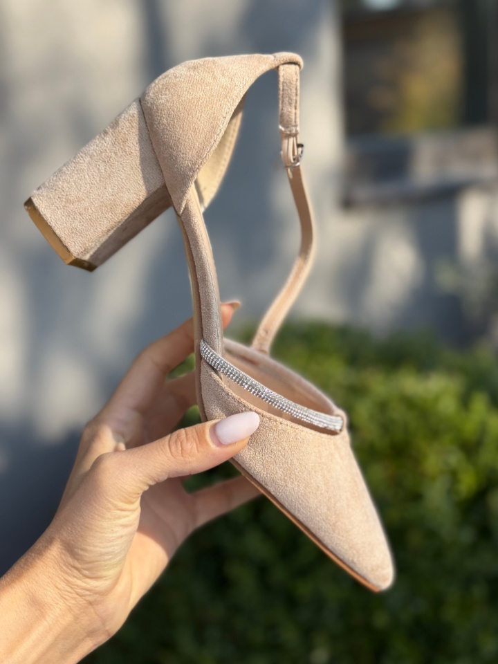 Pantofi dama Kasya Bej