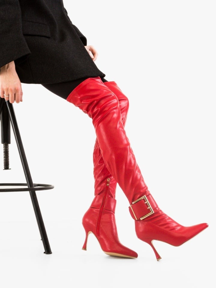 Cizme dama Solenne Bej