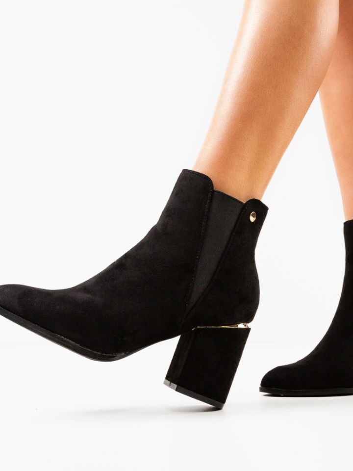 Botine dama Sharkbay Negre