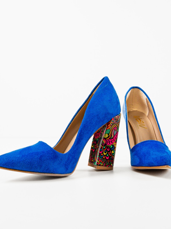 Pantofi dama Monina Albastre