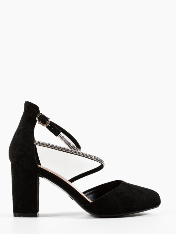 Pantofi cu toc Lyzya Negre 2