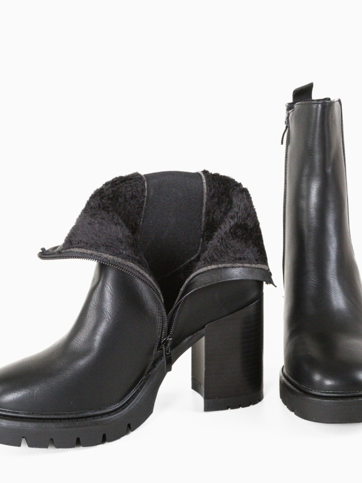 Botine dama Gideon Negre 2